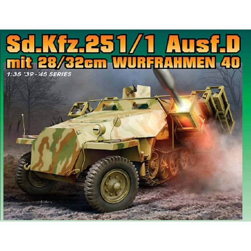 Sdkfz2511 Ausfd Mit 2832cm Wurfrahmen 40 Dragon 6861 135ème