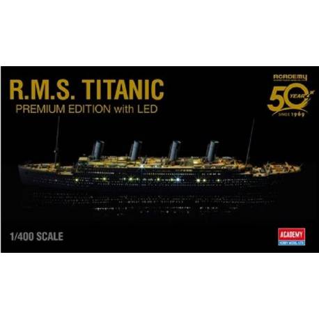 Rms Titanic Premium Edition With Led Academy Me Maquette