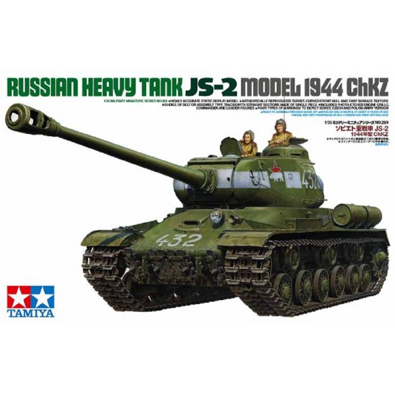 Maquette Char Russian Heavy Tank Js Model Chkz Tamiya