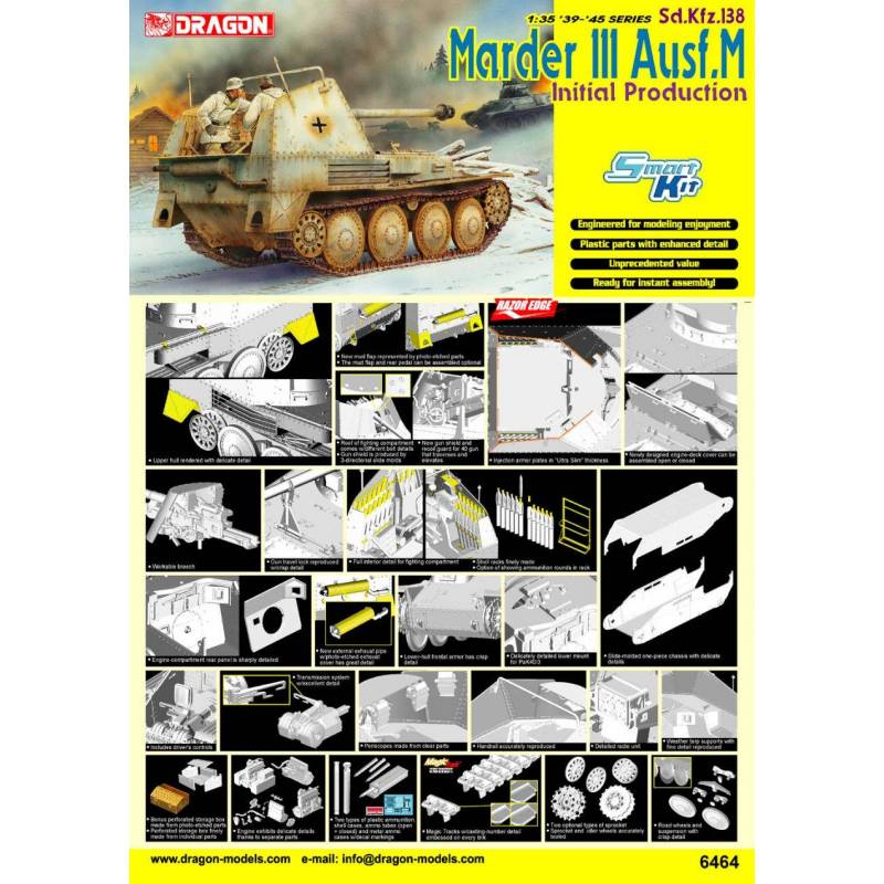 Sd Kfz Marder Iii Ausf M Initial Production Dragon Me