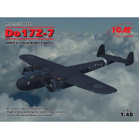 Do Z Wwii German Night Fighter Icm Me Maquette Char Promo