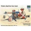 Vickers Machine Gun Team, North Africa Desert Battle Series, WWII