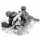 Vickers Machine Gun Team, North Africa Desert Battle Series, WWII 