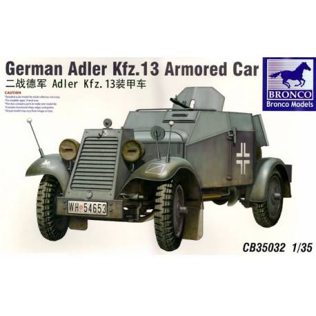 German Adler Kfz. 13 Armored Car 