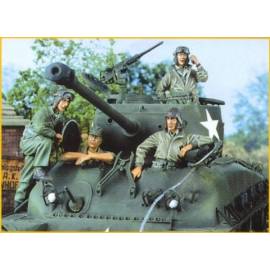 Équipage de char US - 1943-45 (4 fig) 