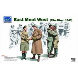 East meet West (Elbe River. 1945) 