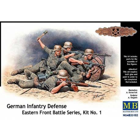 German Infantry Defence, Eastern Front Battle Series, WWII, Kit No 1 