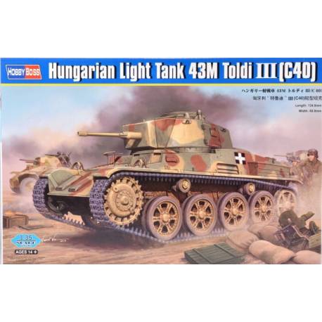Hungarian Light Tank 43M Toldi III (C40) 