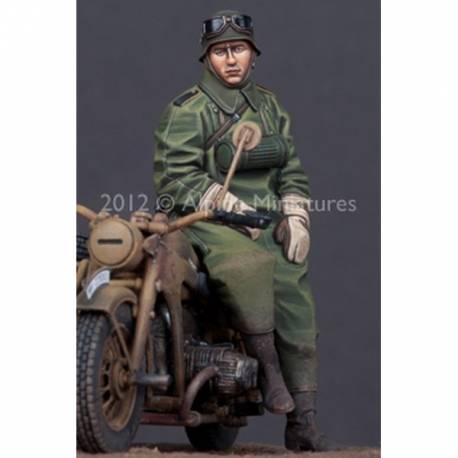 German Motorcycle Driver 