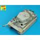 Kit amelioration Pzkpfw VI Tigre I Ausf E Sdkfz 181 Late Version German Heavy Tank 