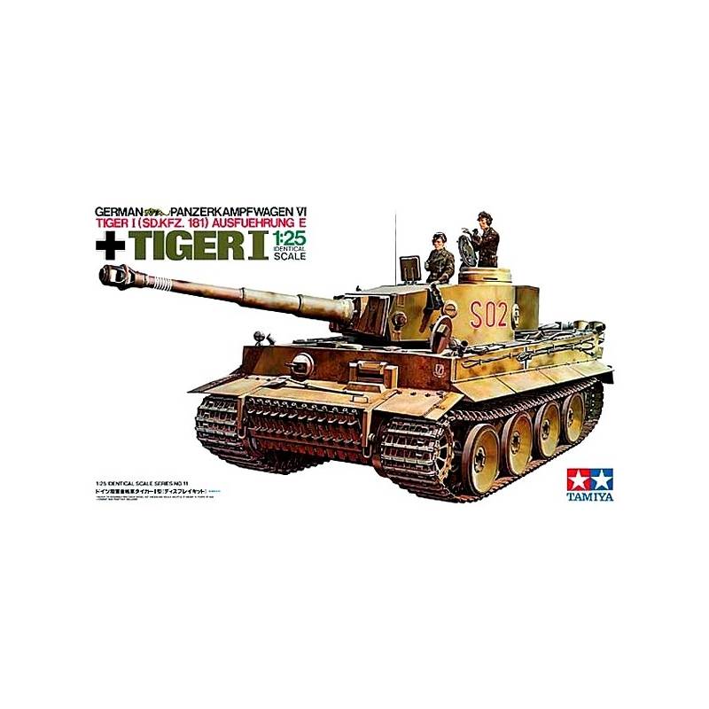 Maquette de char Tigre RC 1/16 Tamiya