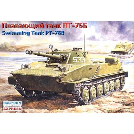 PT-76B Soviet Amphibious Tank Eastern Express 35171 1/35ème Maquette ...