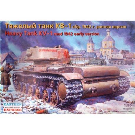 KV-1 mod 1942 early version Soviet heavy WW 