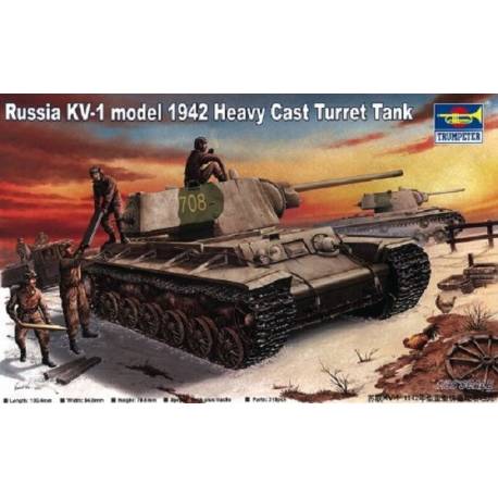 Russia KV1 Model 1942 Heavy Cast Turret Tank 