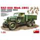 GAZ-AAA Mod. 1941. SOVIET CARGO TRUCK 