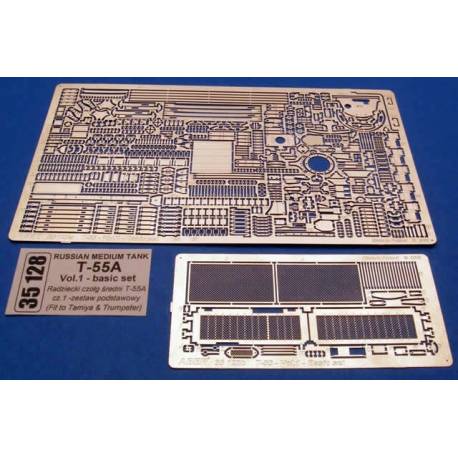 Russian medium tank T-55A - vol.1 - basic set