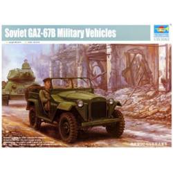 Soviet GAZ-67B Military Vehicles 
