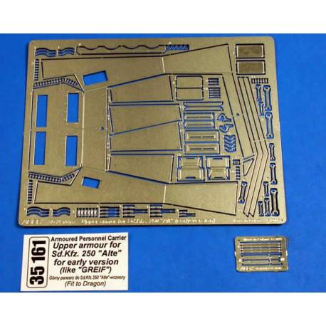 Blindage superieur pour Sd.Kfz. 250 ''Alte'' (for early version like ''Greif'')