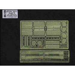 Armoured personnel carrier Sd.Kfz. 251/1 Ausf. D - vol. 7 - additional set sieges arriere et boxs