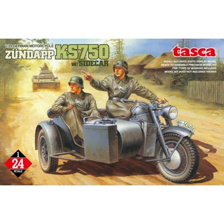 GERMAN MOTORCYCLE ZUNDAPP KS750 w/SIDECAR 