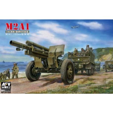 Maquette canon 105mm Howitzer M2A1 Carriage M2|AFV CLUB|35160|1:35