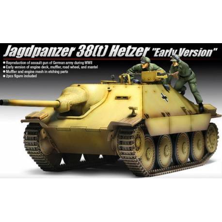 Char Jagdpanzer 38(t) Hetzer Early Version|ACADEMY|13278|1:35