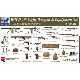 WWII US Light Weapon & Equipment Set  