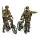 BRITISH PARATROOPERS & BICYCLES 