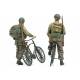 BRITISH PARATROOPERS & BICYCLES 