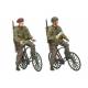 BRITISH PARATROOPERS & BICYCLES 