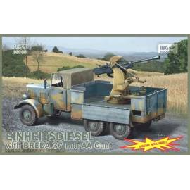 Camion Einheitsdiesel w/ 3.7 cm Breda|IBG Models|IBG35005|1:35