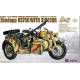 WWII German Zündapp KS 750 with Sidecar /w trailers 