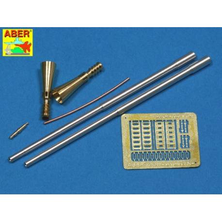 Set of 5,5cm Rheinmetall Geraet 58 barrels for German E-50 Flakpanzer