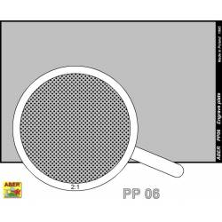 plaque gravée (88 x 57mm) - pattern 06