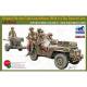 British 6 Pdr Anti-Tank Gun (Airborne) with 1/4 Ton Truck & Crew 