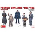 FRENCH CIVILIANS '30s-'40s