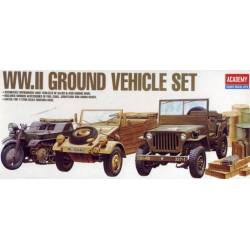 WWII Ground Vehicle Set