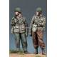 WW2 US Infantry set 2 figurines