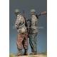 WW2 US Infantry set 2 figurines