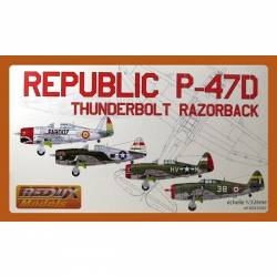 REPUBLIC P-47 D6 THUNDERBOLT " RAZORBACK"