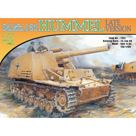 Sd.Kfz.165 Hummel Late Production 