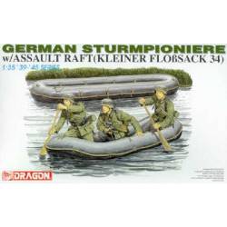 German Sturmpioniere w/Assault Raft (Kleiner Floßsack 34) 