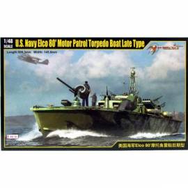 US Navy Elco 80' Motor Patrol Torpedo Boat Late Type 