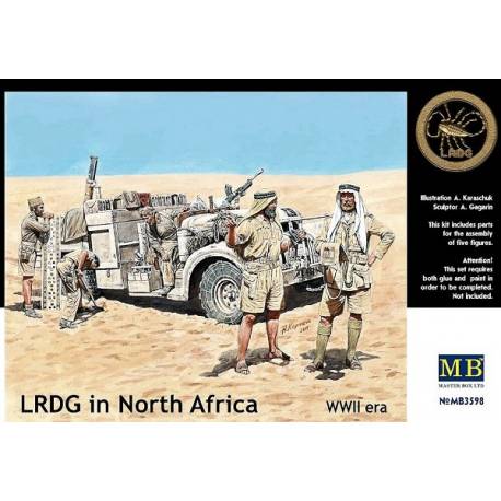 LRDG in North Africa WWII 