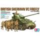 British Sherman Vc Firefly (w/6 Figures) 