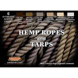 Hemp ropes and tarps 