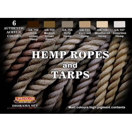 Hemp ropes and tarps 