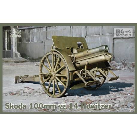 canon Skoda 100mm vz 14 Howitzer|IBG MODELS|IBG35026|1:35