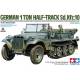 German 1 Ton Half-Track Sd.Kfz.10 