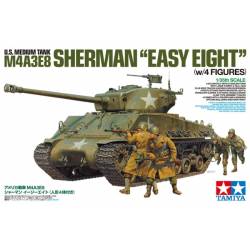  M4A3E8 Sherman "Easy Eight" (w/4 Figures) 